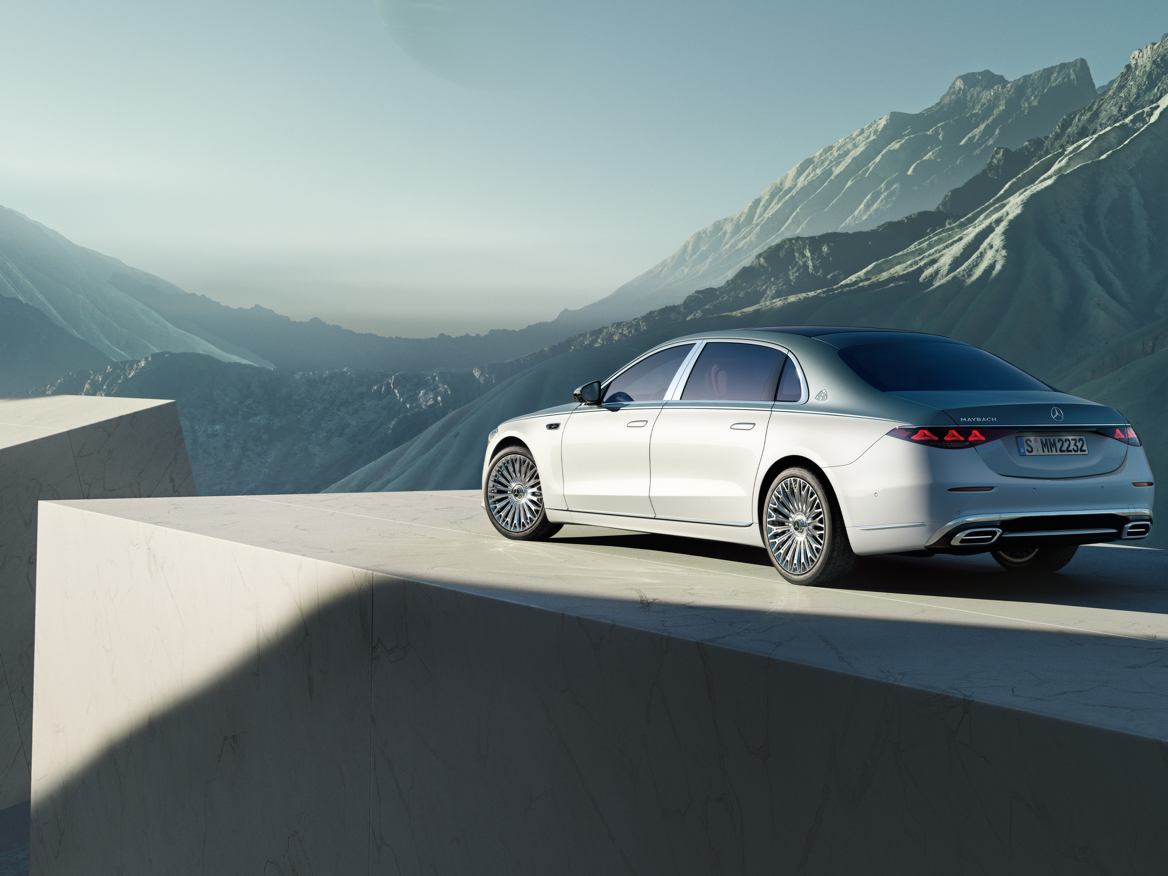 S-Klass | Märket | Mercedes-Maybach Mercedes-Maybach S-Klass sedd från sidan.