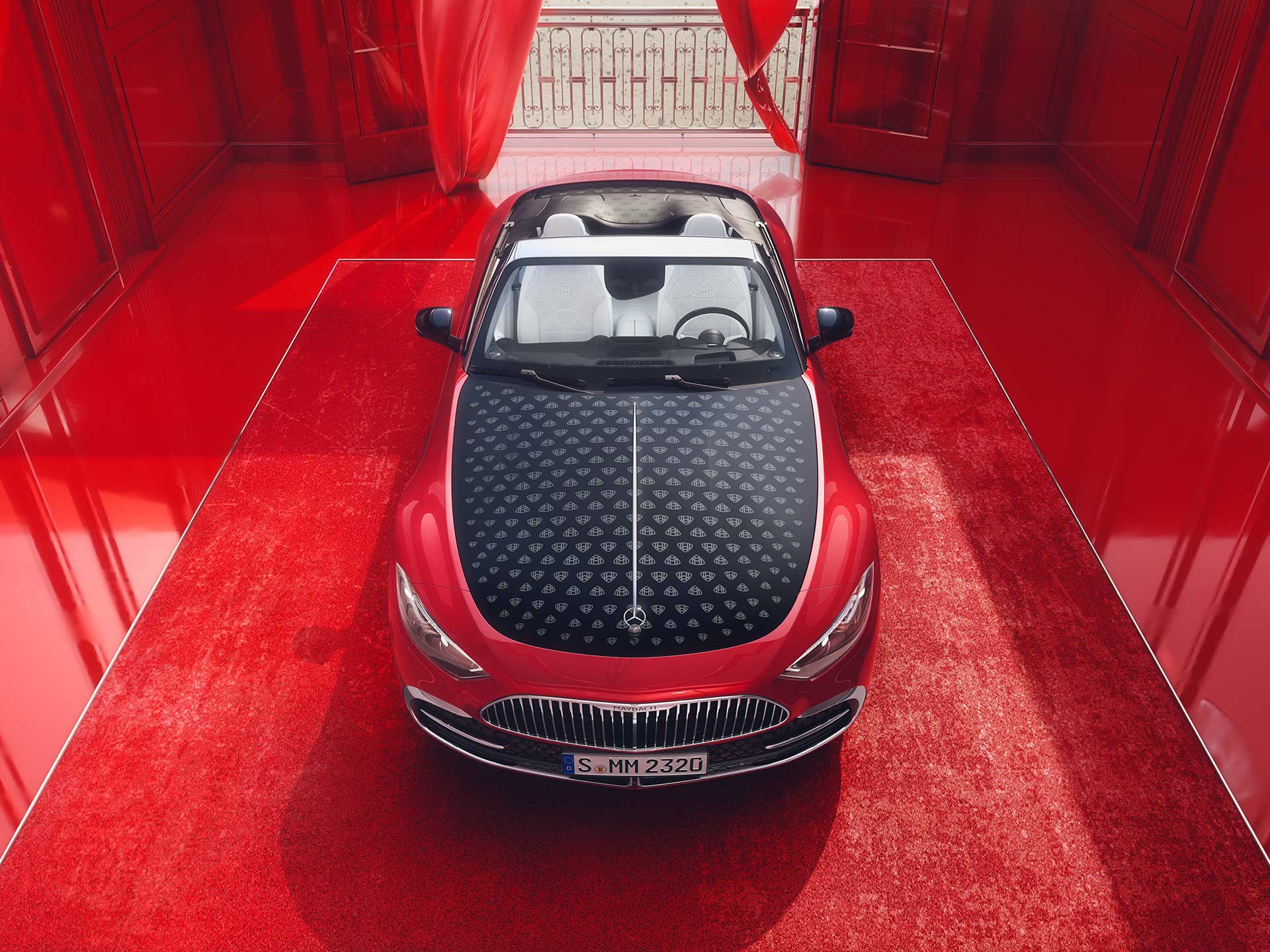 SL 680 | Märket | Mercedes-Maybach Mercedes-Maybach SL 680 sedd framifrån.