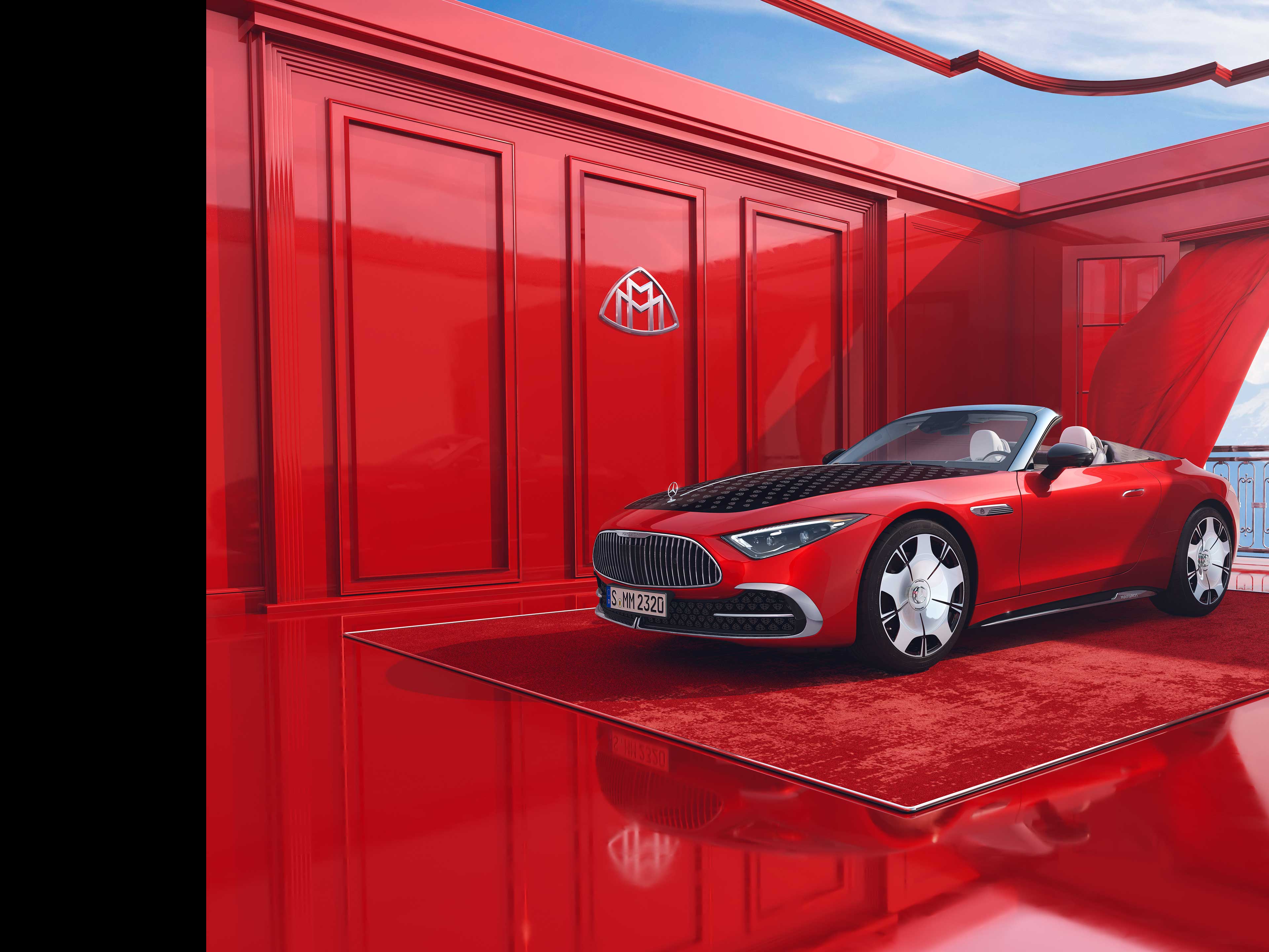 SL 680 | Märket | Mercedes-Maybach Mercedes-Maybach SL 680 sedd från sidan.