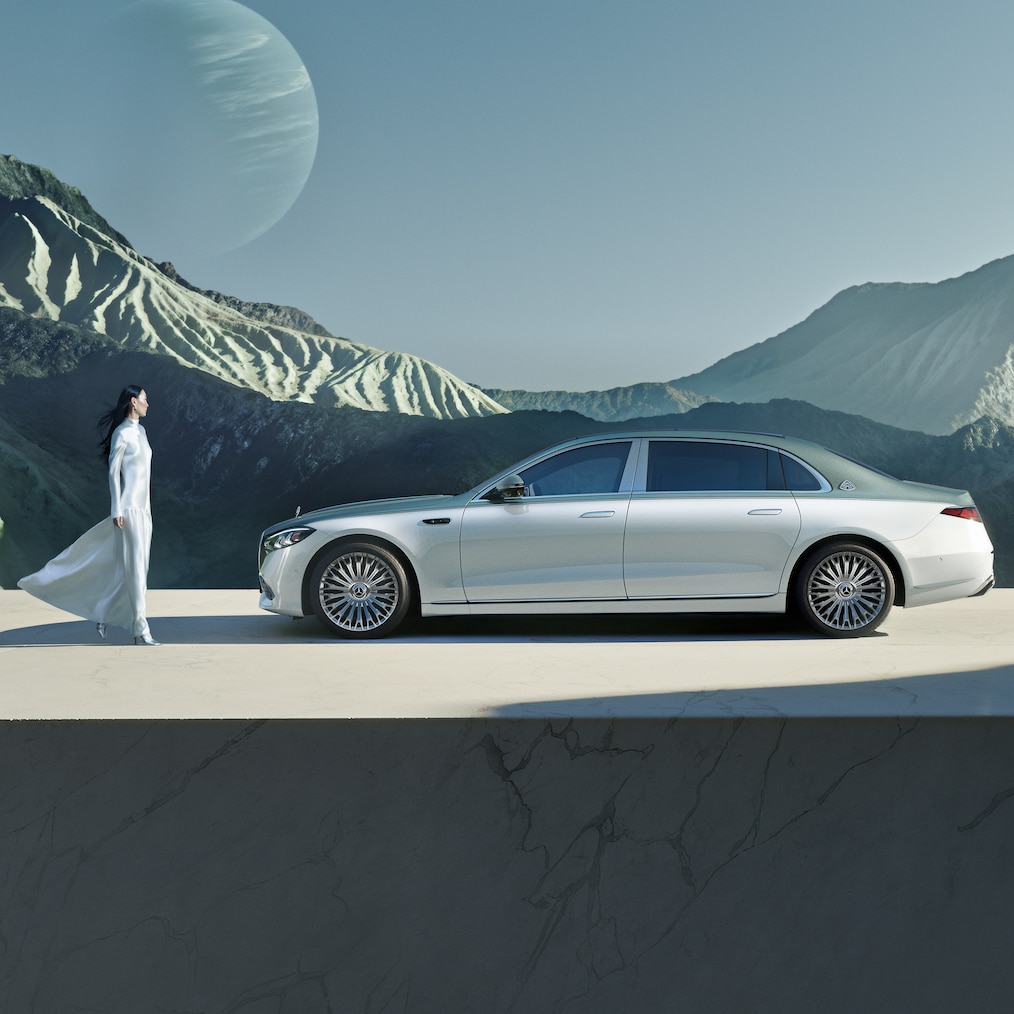 Mercedes-Maybachs tvåtonslack.