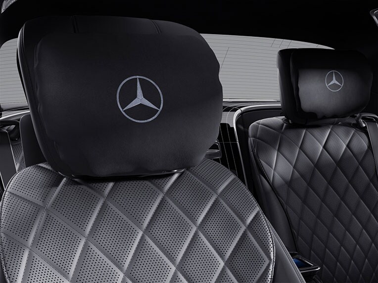 MANUFAKTUR emblempaket platina i Mercedes-Benz S-Klass Sedan Lång.