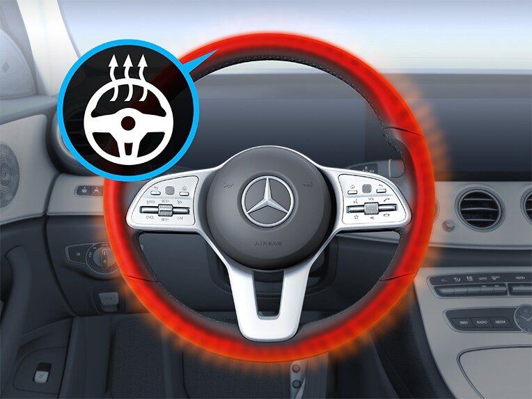 Rattvärme i Mercedes-Maybach SL 680.