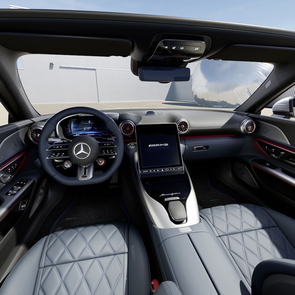 Tillval från utbudet av MANUFAKTUR för SL Roadster från Mercedes-AMG.