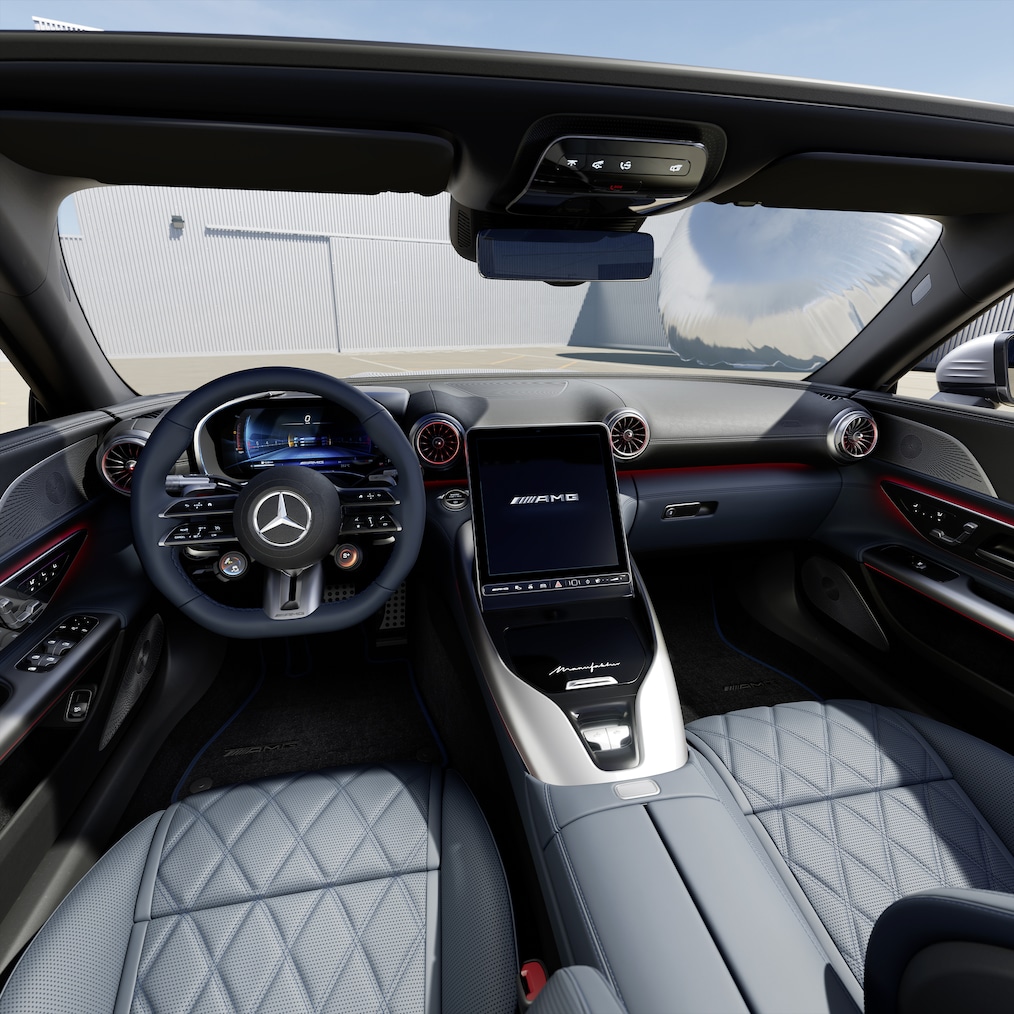 Tillval från utbudet av MANUFAKTUR för SL Roadster från Mercedes-AMG.