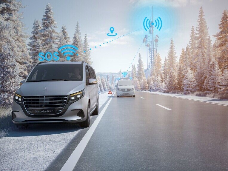 Mercedes-Benz nödanropssystem kan ge dig en avgörande tidsfördel i nödsituationer.