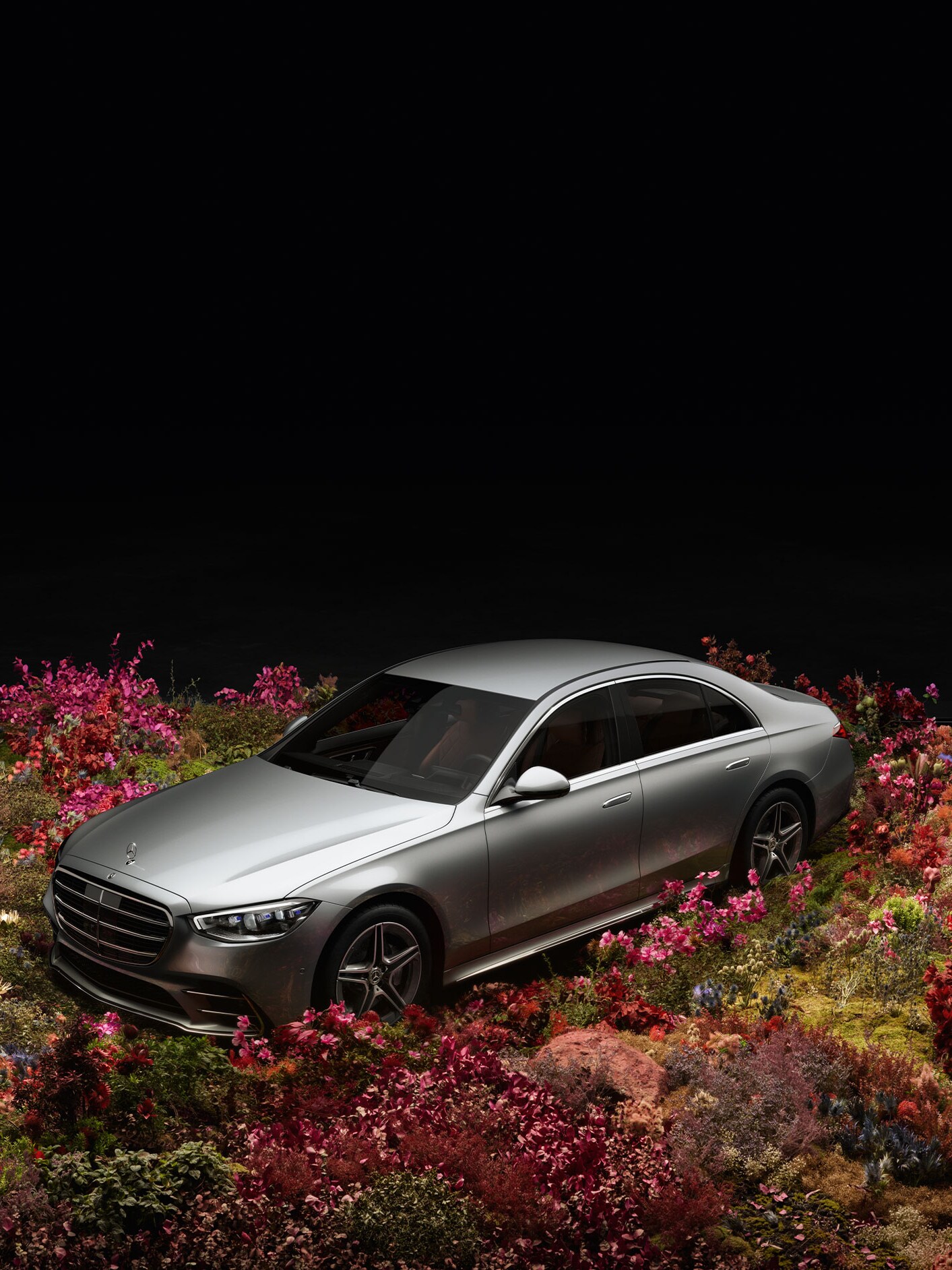 En bild som visar tekniken bakom drivlinor från Mercedes-Benz.