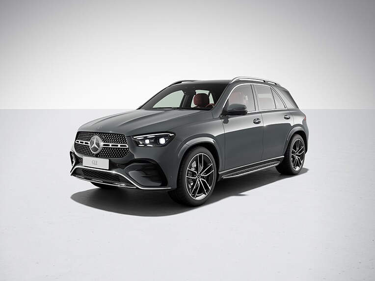 GLE SUV från Mercedes-Benz snett framifrån