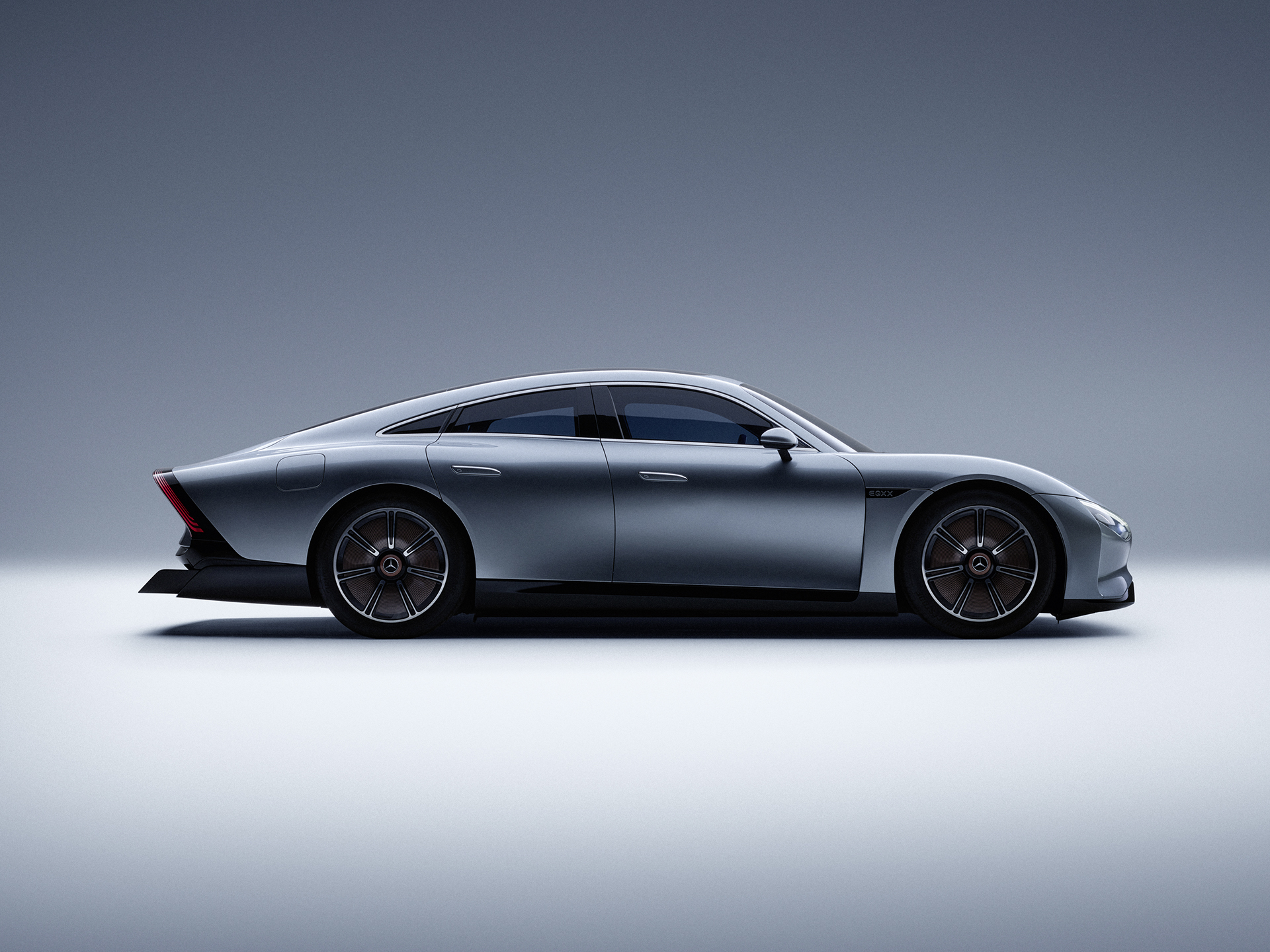Framtidsvision | Mercedes-Benz Sidovy av en Mercedes-Benz konceptbil.