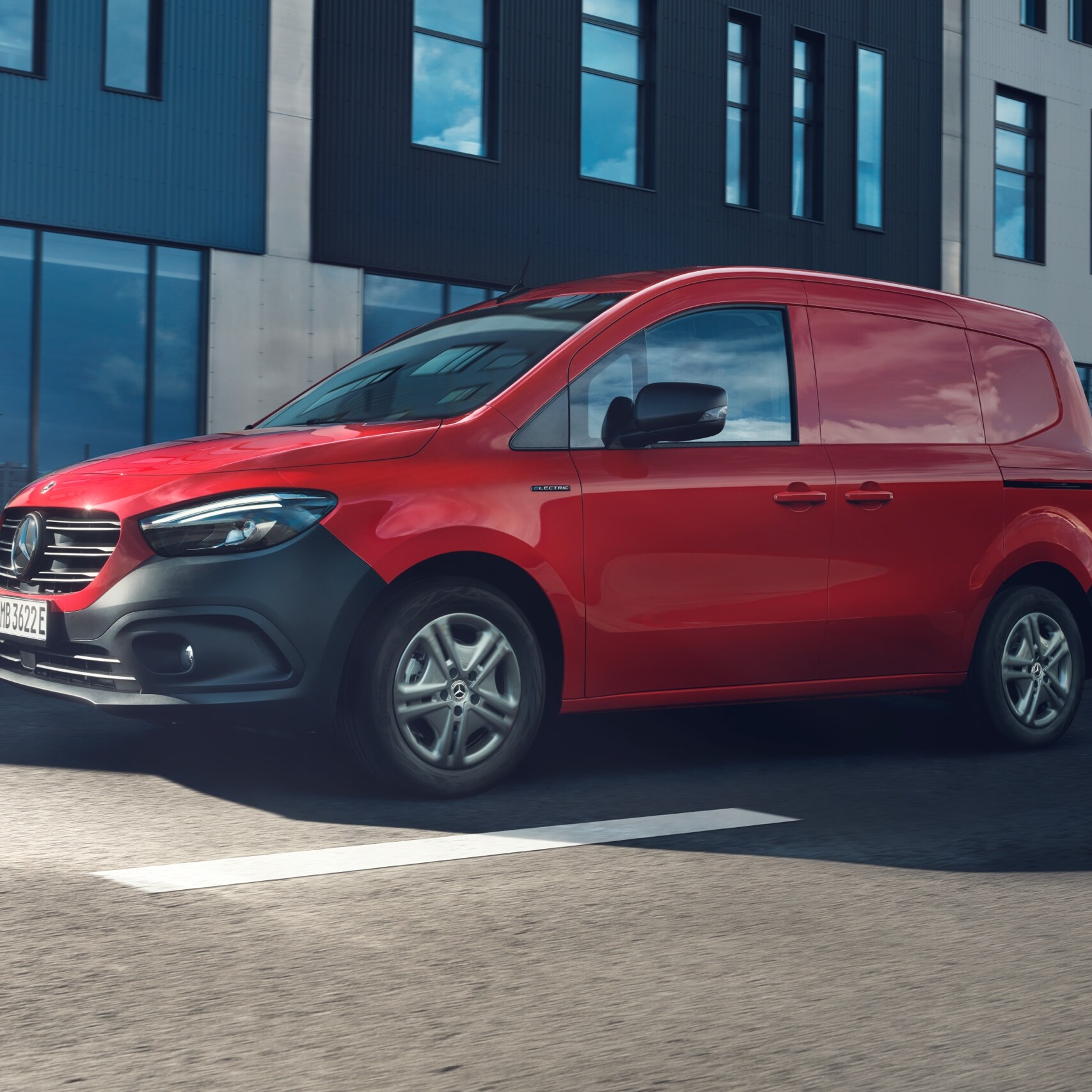 Mercedes-Benz eCitan skåpbil.