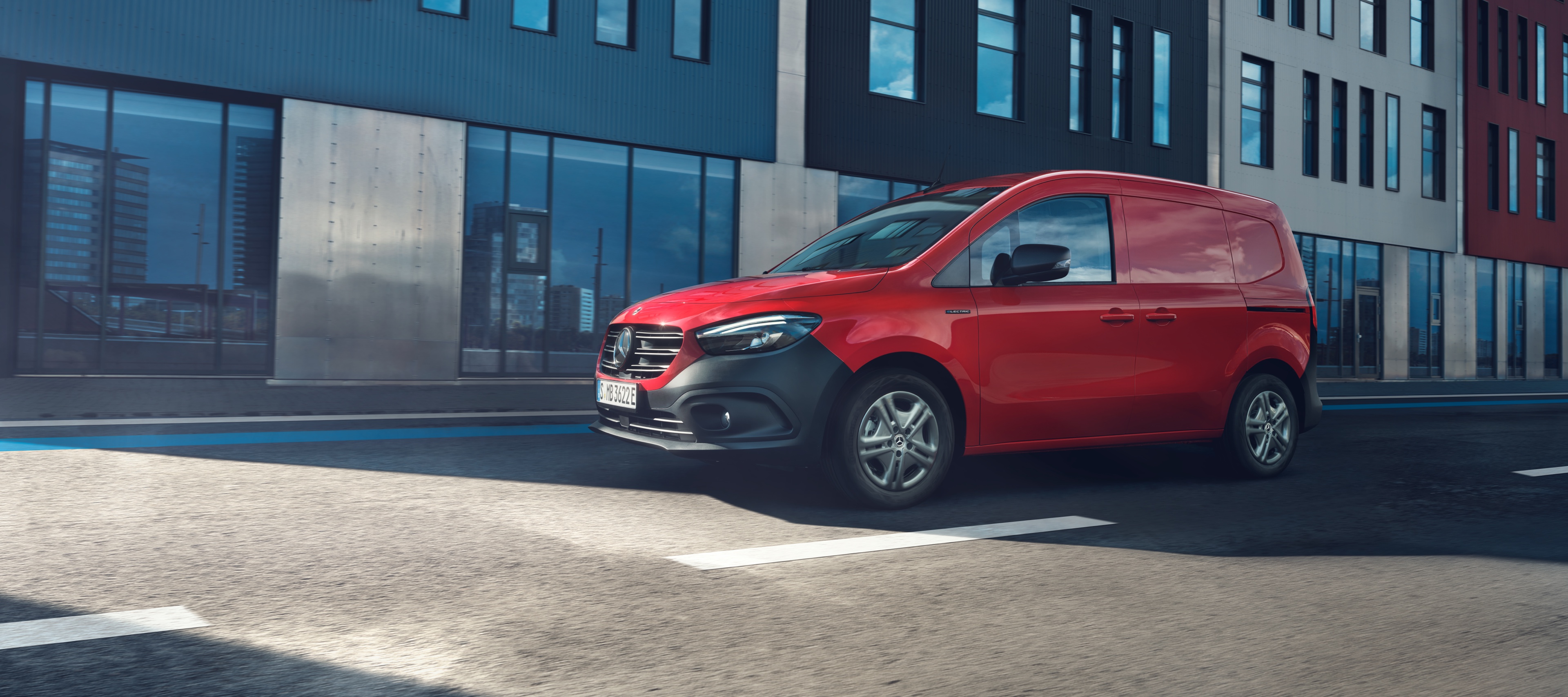 Alternativa drivningar | Citan skåpbil | Mercedes-Benz Mercedes-Benz eCitan skåpbil.