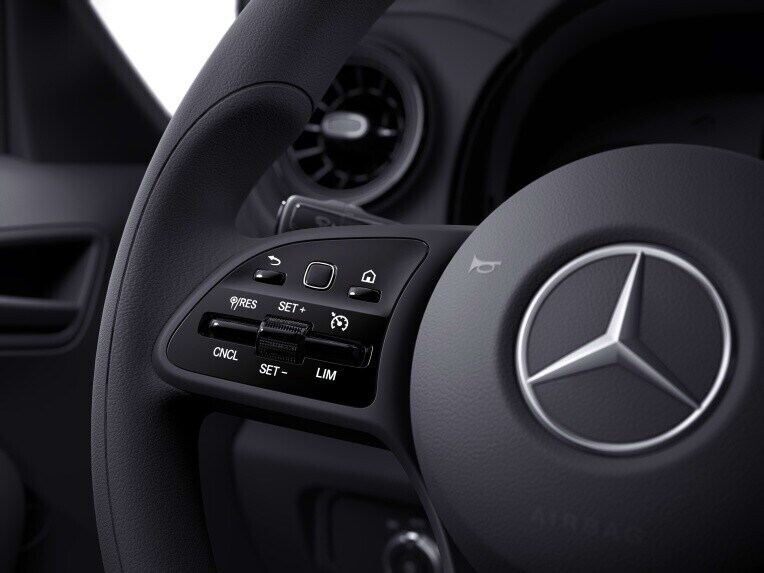 Pekkontrollpanelerna för farthållaren i Mercedes-Benz Citan Tourer