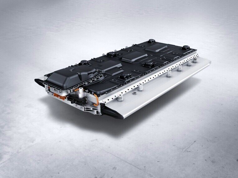 Högvoltsbatteri för en Mercedes-Benz transportbil