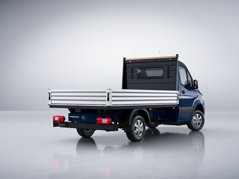 Mercedes-Benz Sprinter Chassi med 4x4 fyrhjulsdrift med torque-on-demand