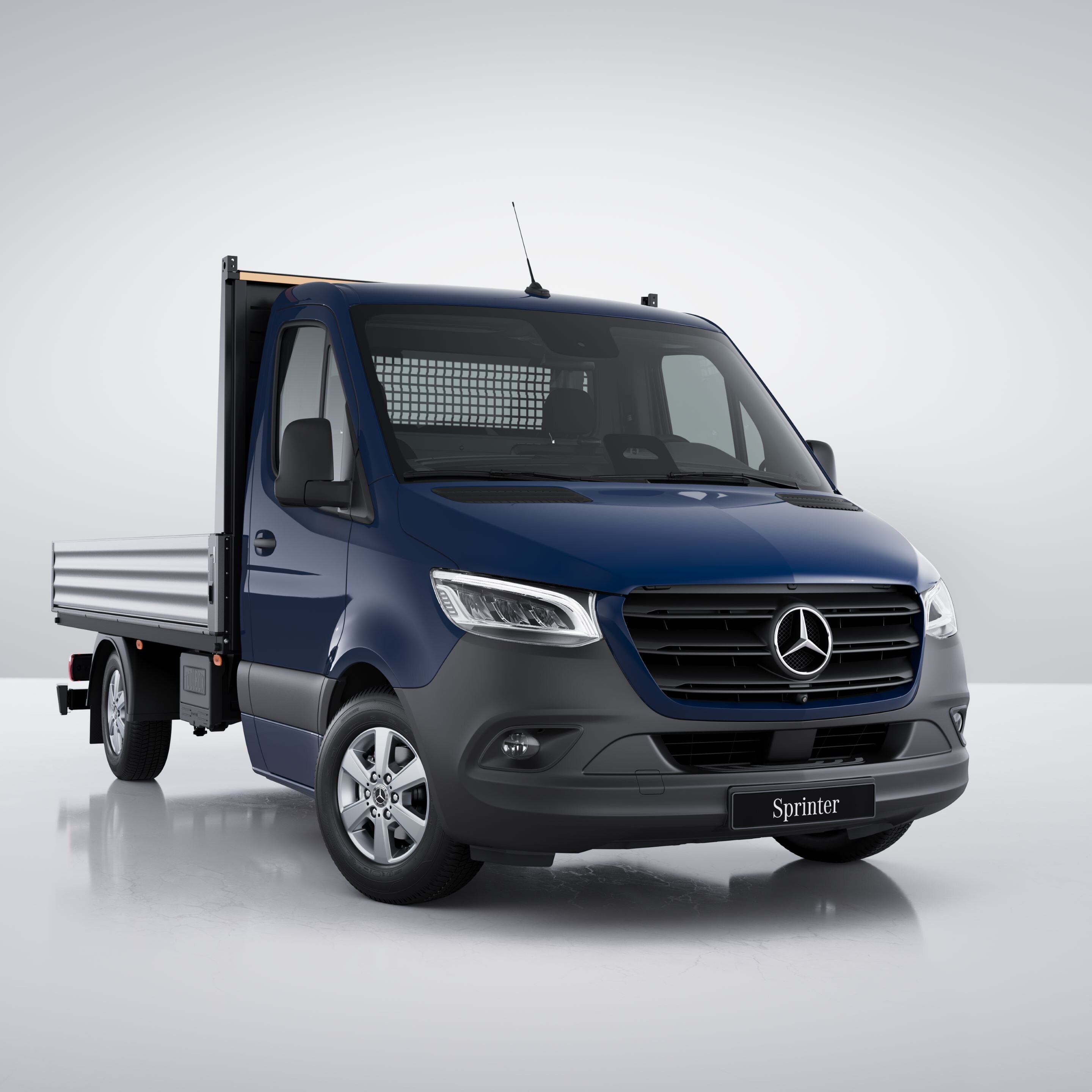 Sprinter Flakbil från Mercedes-Benz.
