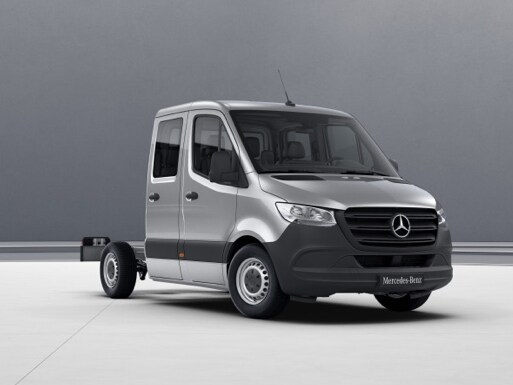 Sprinter Chassi från Mercedes-Benz sedd framifrån