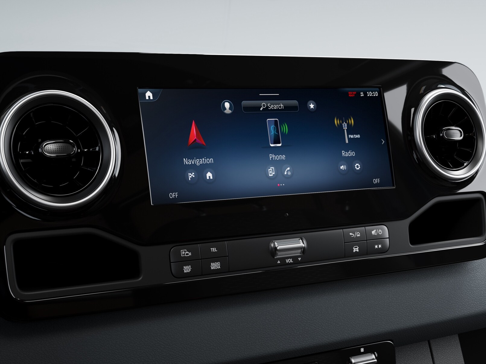 MBUX multimediesystem för Mercedes-Benz Sprinter