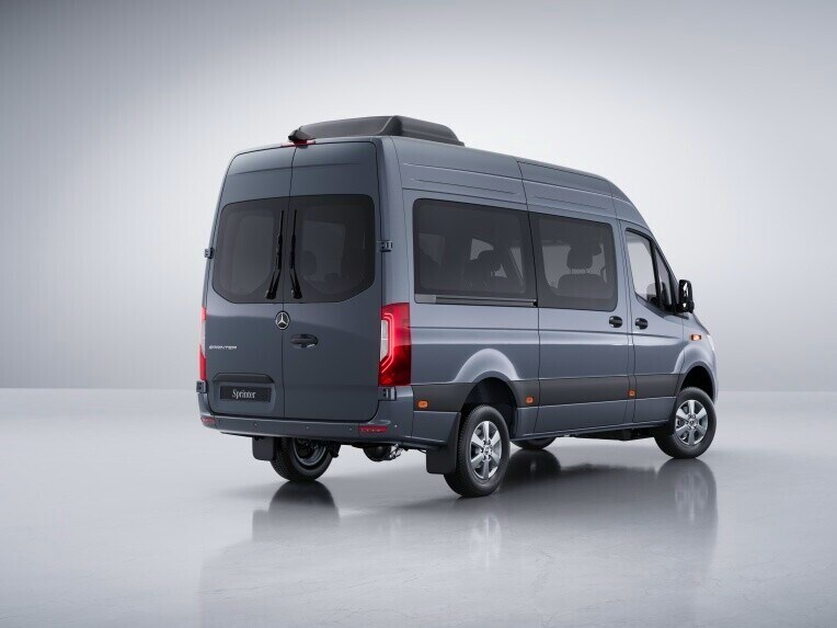 Mercedes-Benz Sprinter Tourer med 4x4 fyrhjulsdrift med torque-on-demand