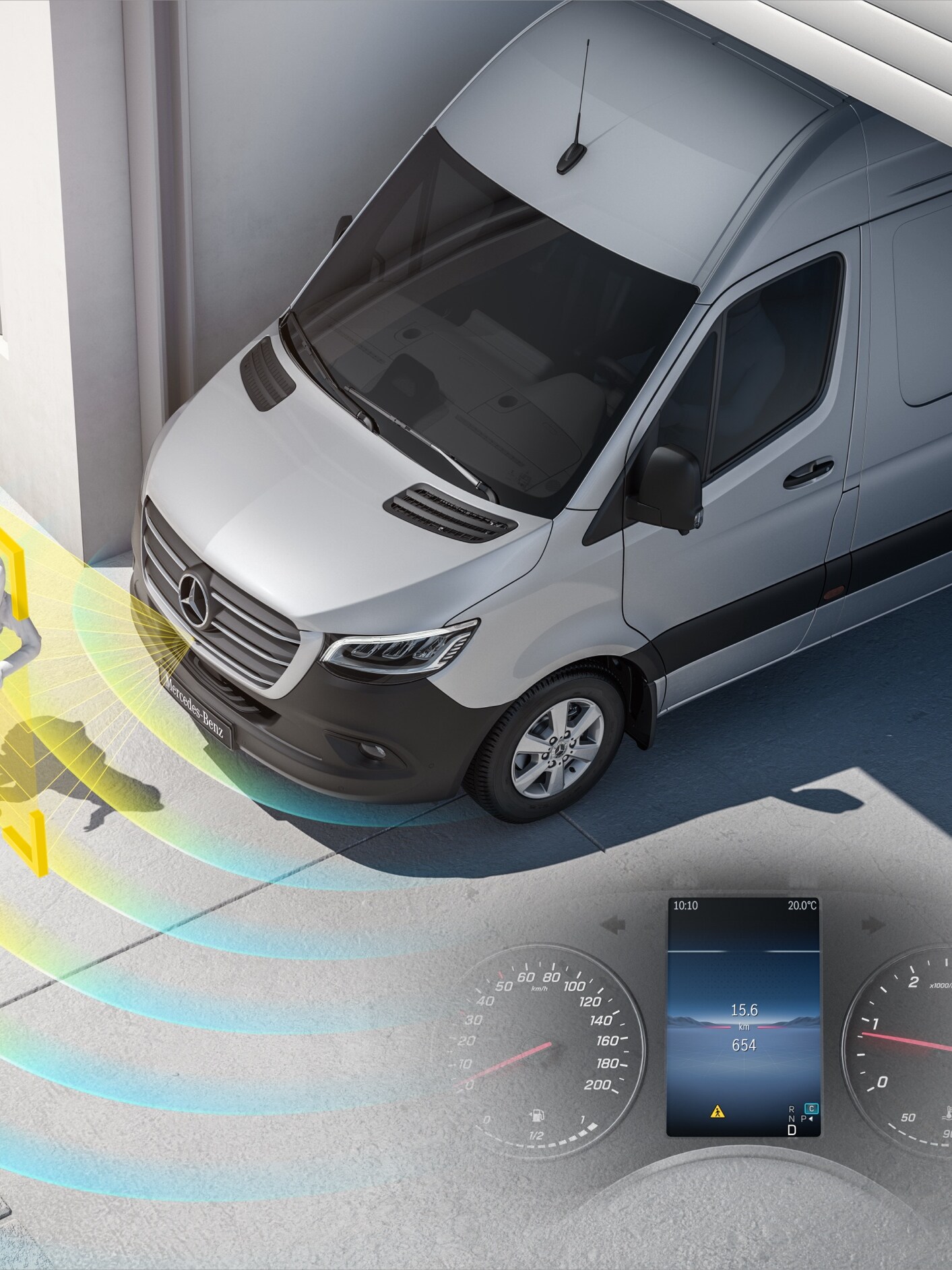 Assistent för igångkörningsinformation (MOIS) för Sprinter Tourer