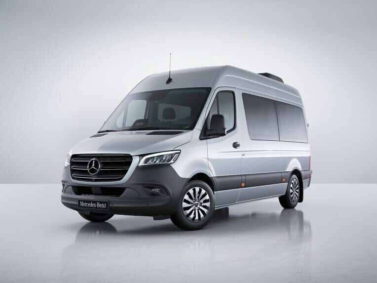 Mercedes-Benz Sprinter Tourer med komfortchassi med luftfjädring