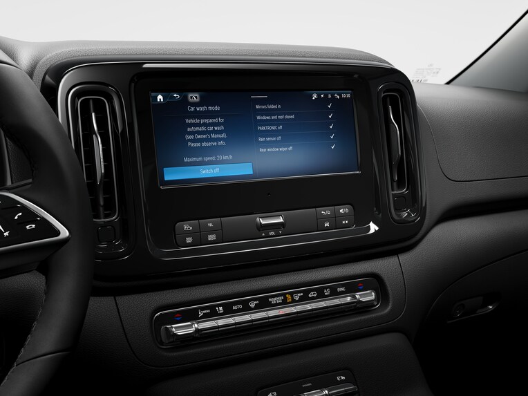 MBUX multimediesystem för Mercedes-Benz eVito Skåpbil