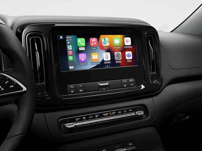 Smartphone-integration i Mercedes-Benz eVito Tourer