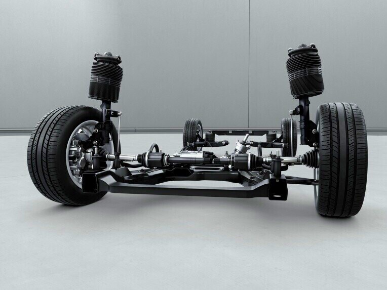 Luftfjädringen AIRMATIC från Mercedes-Benz