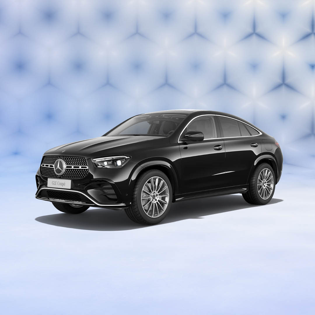 GLE Grand Edition | Mercedes-Benz Mercedes-Benz GLE Coupé Grand Edition sedd snett framifrån