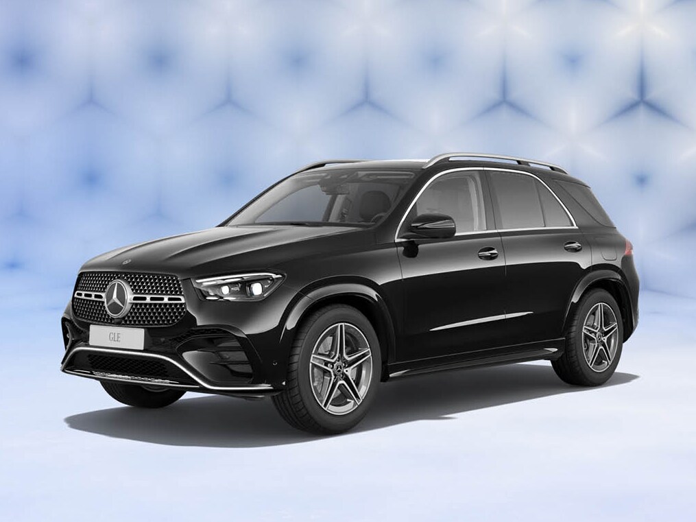 Mercedes-Benz GLE SUV Grand Edition sedd snett framifrån