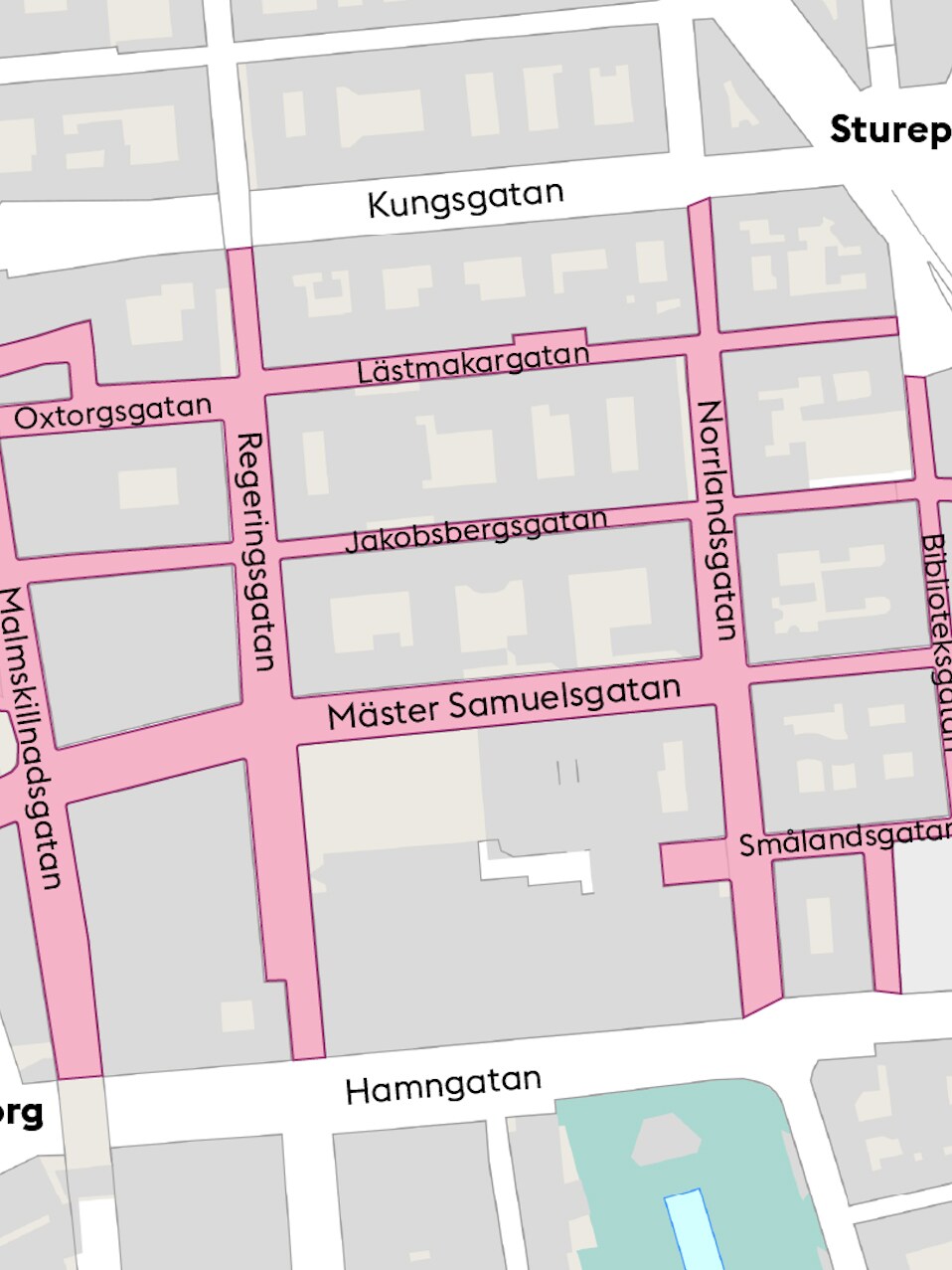 Översiktskarta över miljözon 3-område