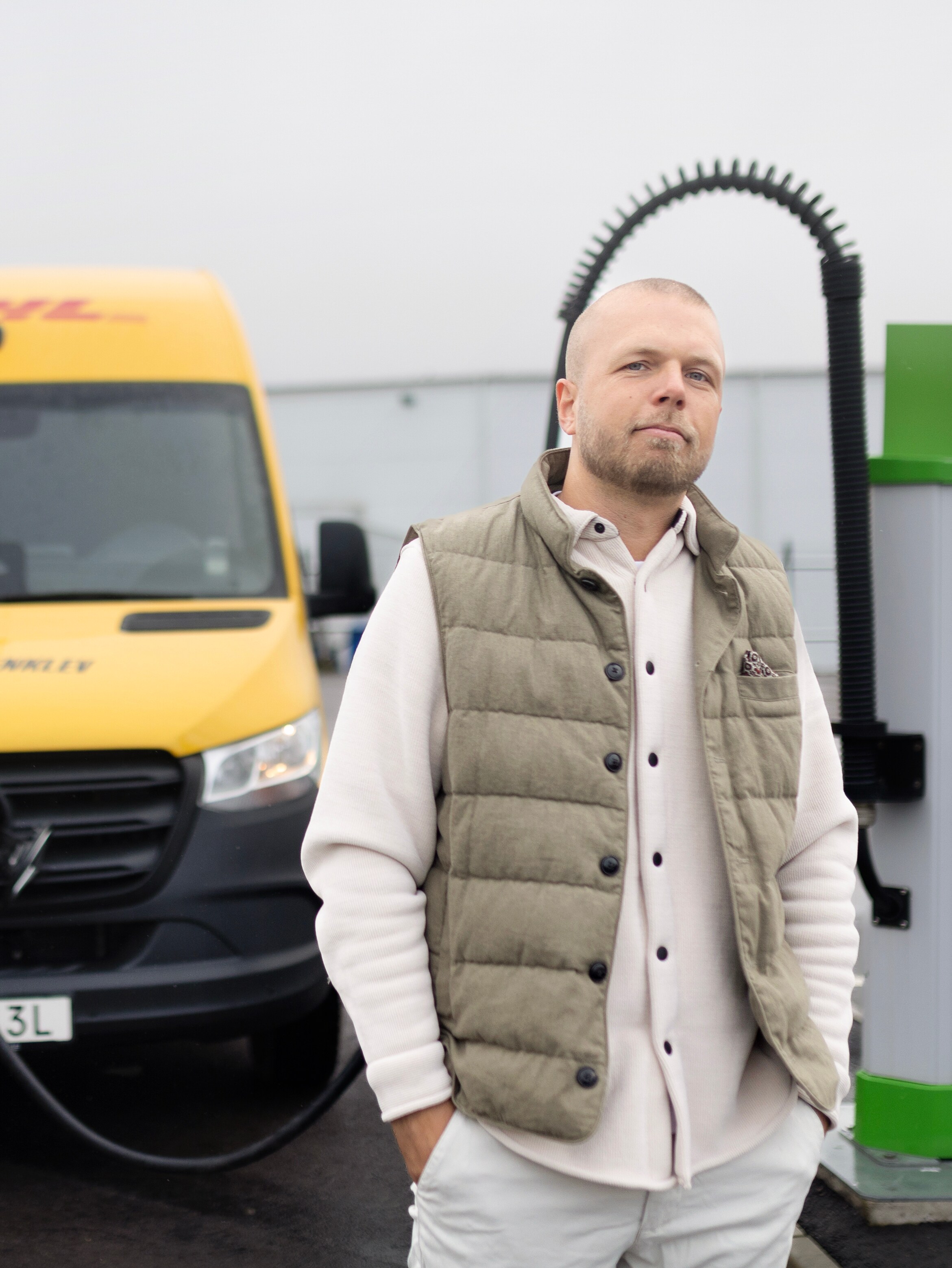 En Mercedes-Benz eSprinter från Falkenklev