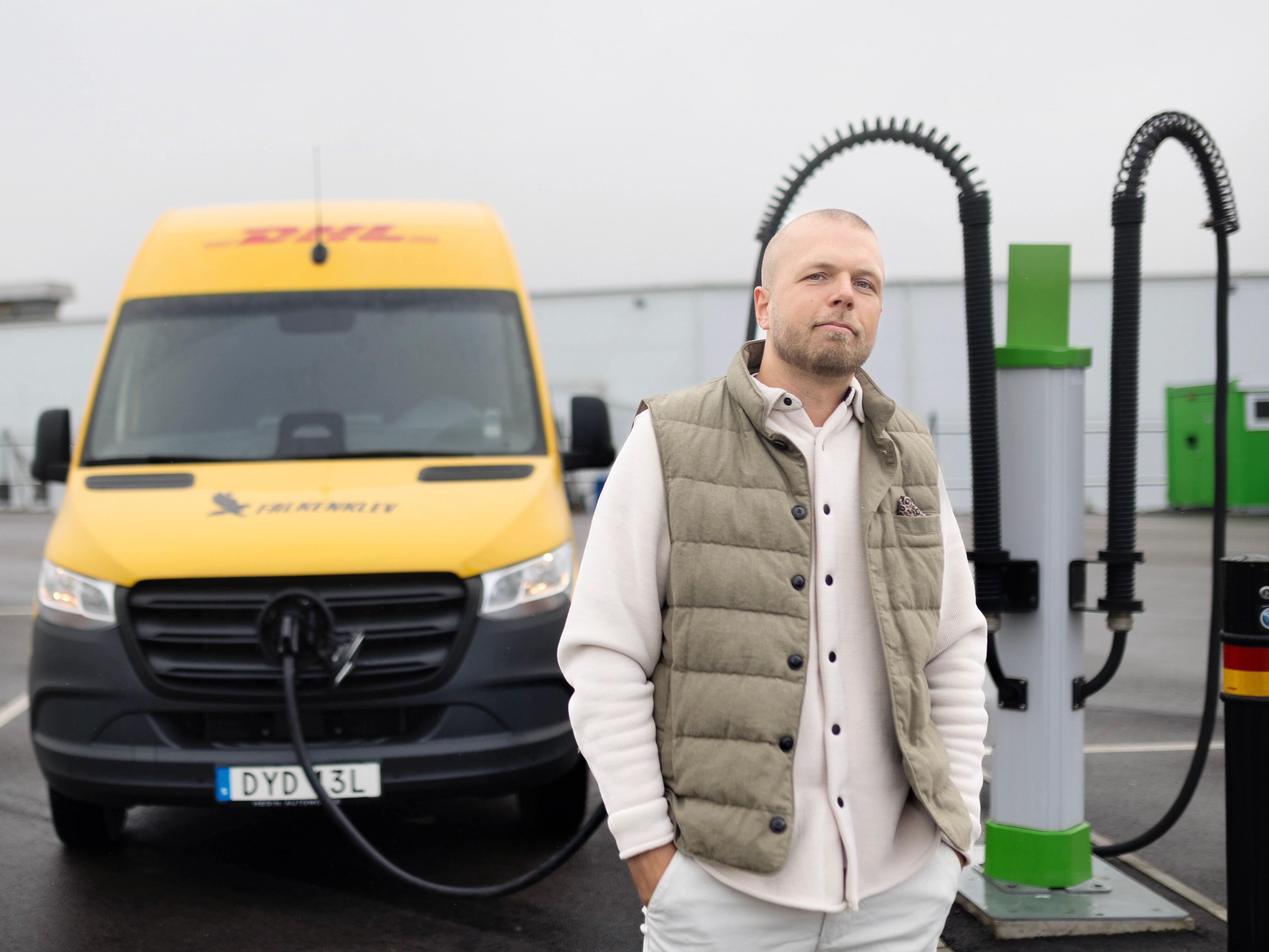En Mercedes-Benz eSprinter från Falkenklev