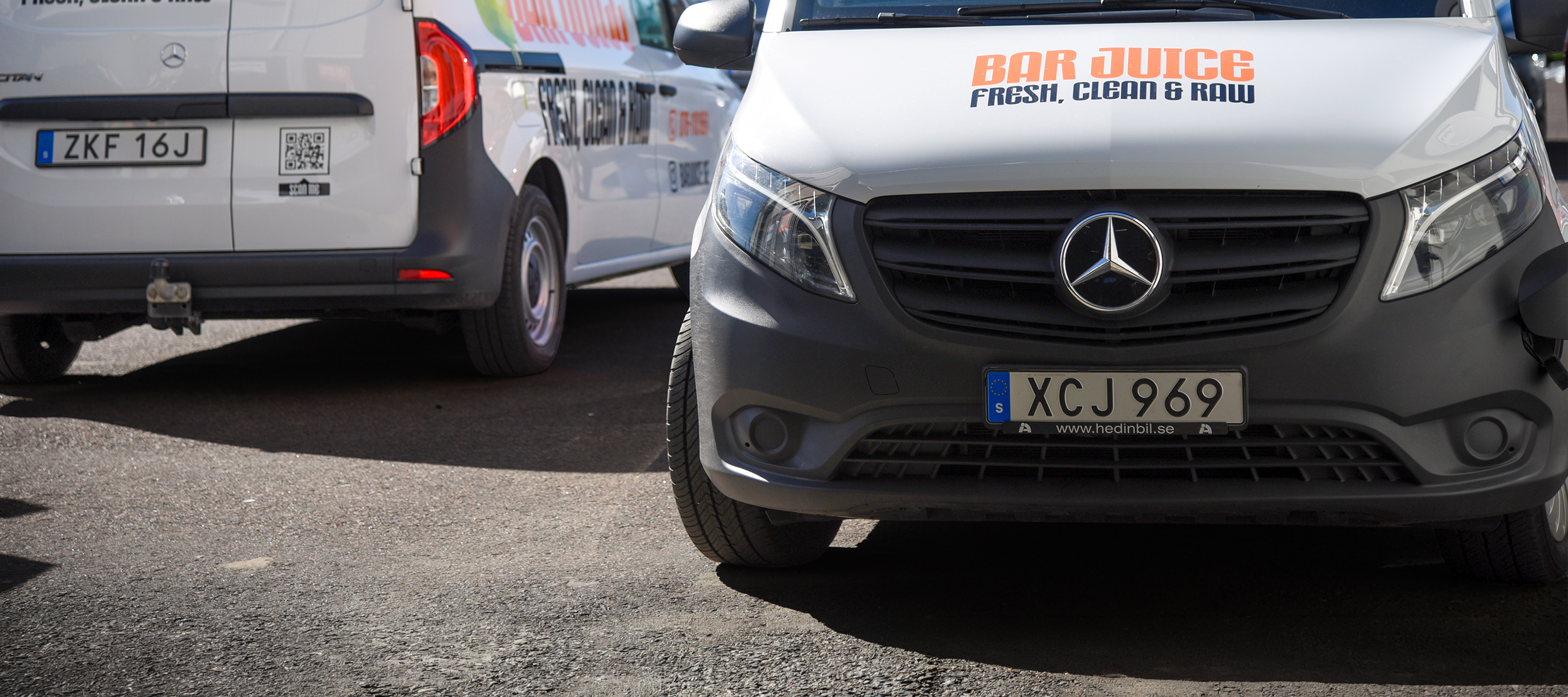 Barjuice | Mercedes-Benz Transportbilar Mercedes-Benz eVito och eCitan från Barjuice
