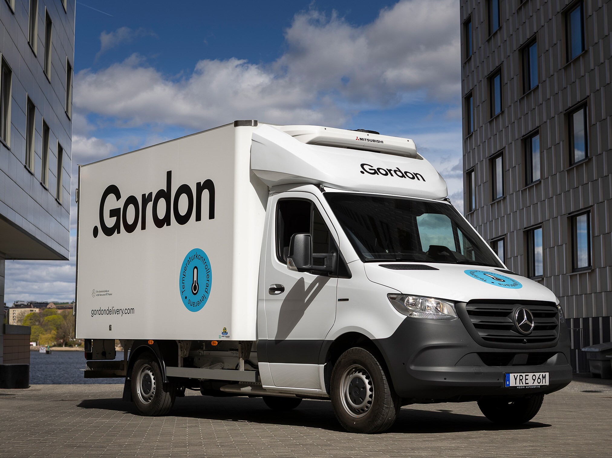 eSprinter från Gordon sedd framifrån